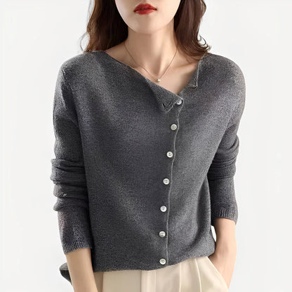 Stylische Damenstrickjacke Warm Elegant