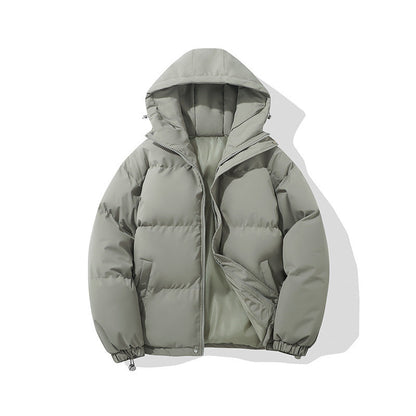 Frauen Winterjacke Warm Gepolstert Kapuze