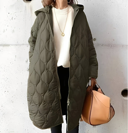 Praktischer Damen-Parka mit Kapuze Warm