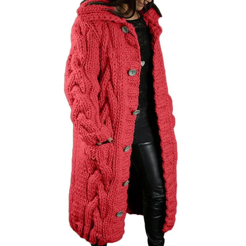 Elegante Kleidung Dick Strick