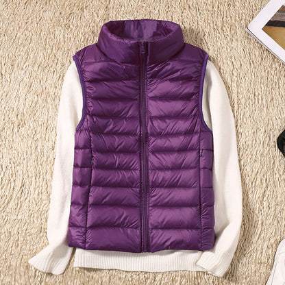 Leichte Damen-Daunenweste Bequem & Warm