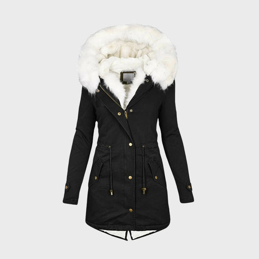 Warme Winterjacke Damen Stilvolle Designs - IdealeKleiden