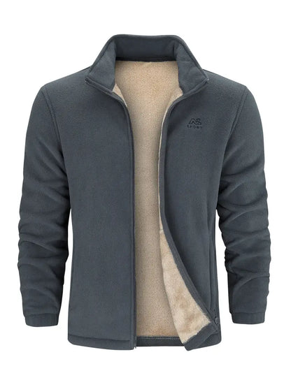Herren Winterjacke Luxus Pelzverkleidung