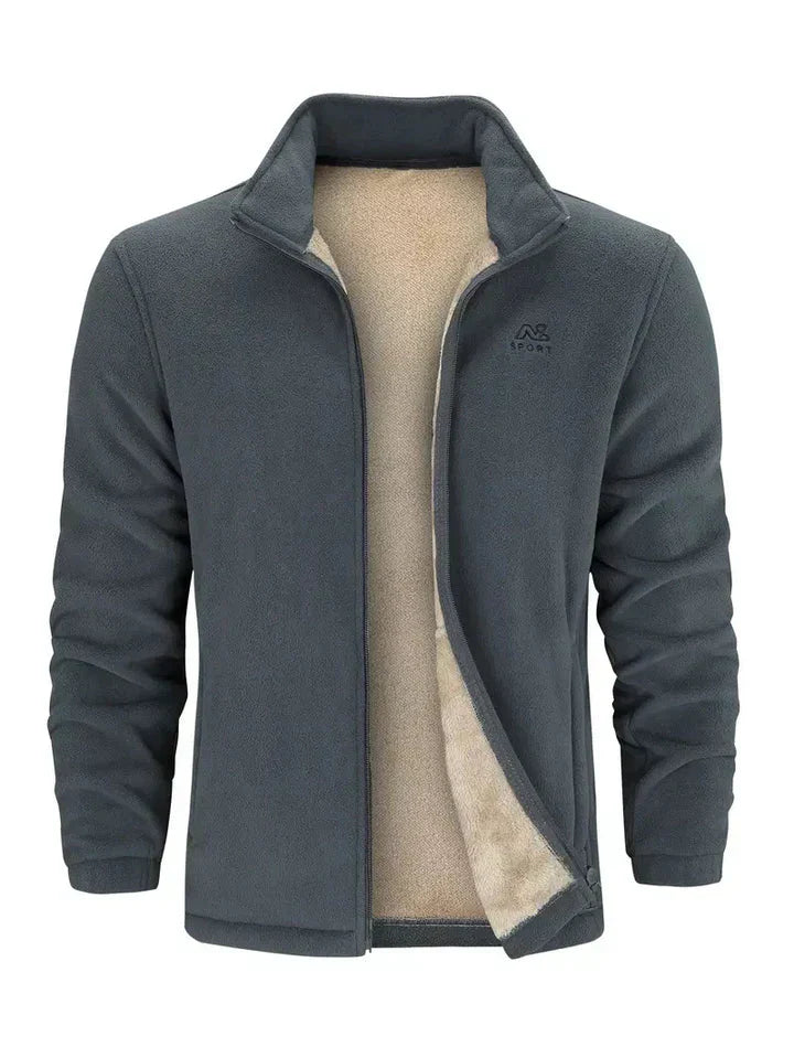 Herren Fleecejacke Warm Isoliert Funktionell