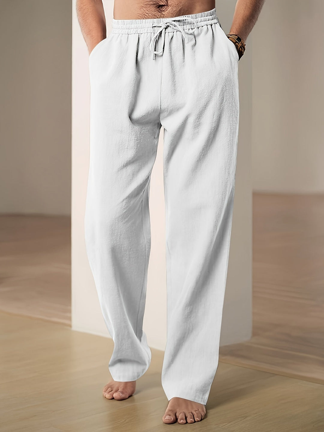 Bequeme Herrenhose Freizeitlocker Mit Kordelzug