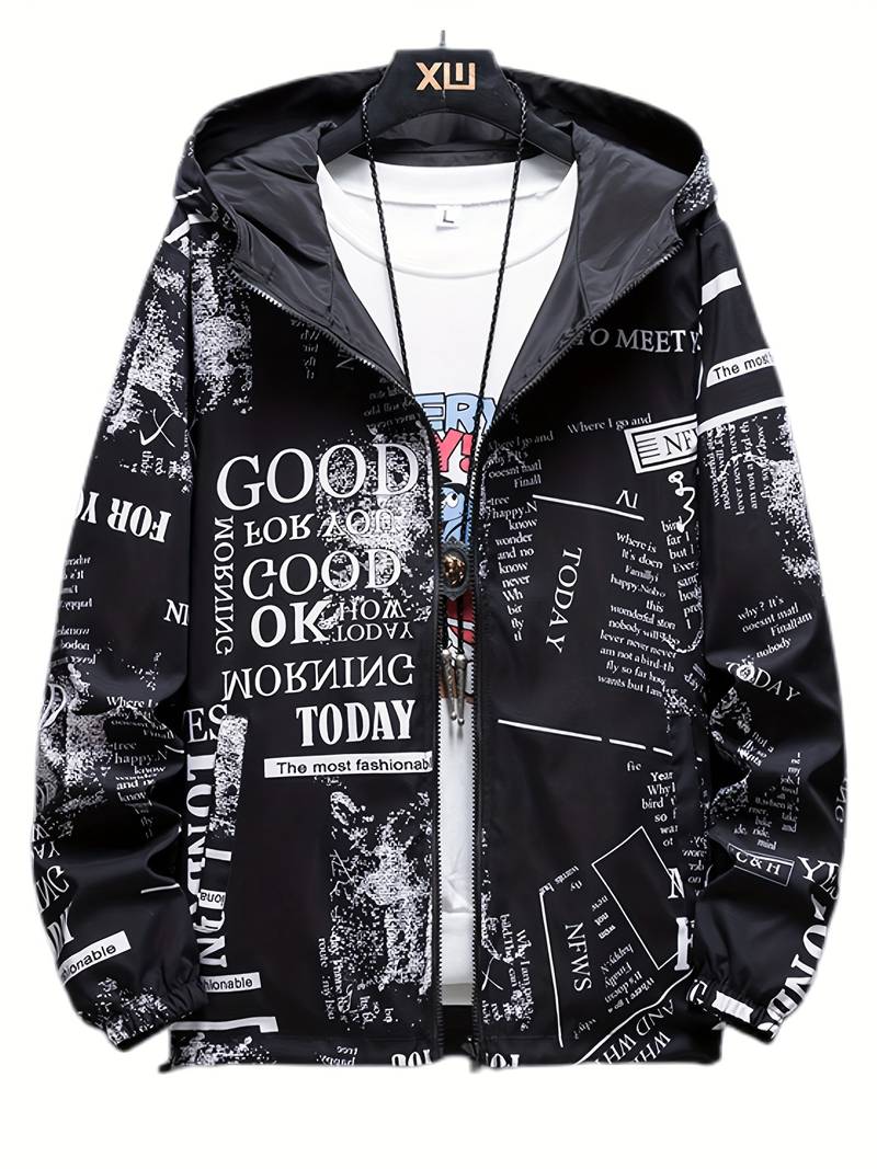 Herren Wendejacke Lässig Casual