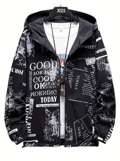 Herren Wendejacke Lässig Casual