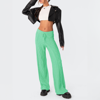 Kuschelige Strickhose Warm