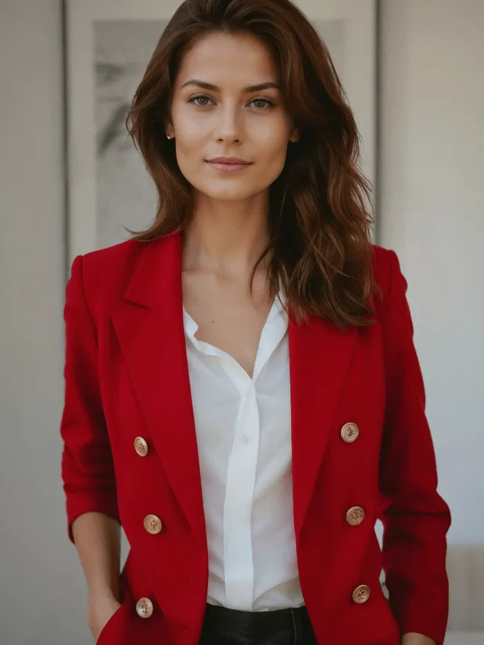 Eleganter Blazer Business Chic Hochwertig