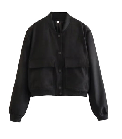 Stylische Frauenjacke Bomber Modern Classic