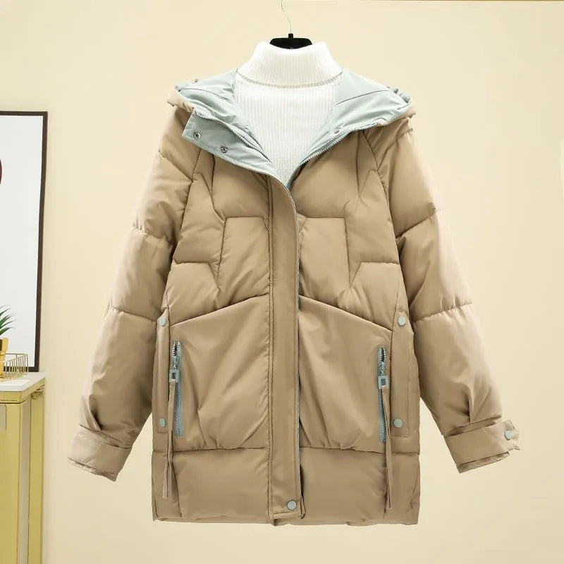 Winterjacke Mit Kapuze Laurena - IdealeKleiden