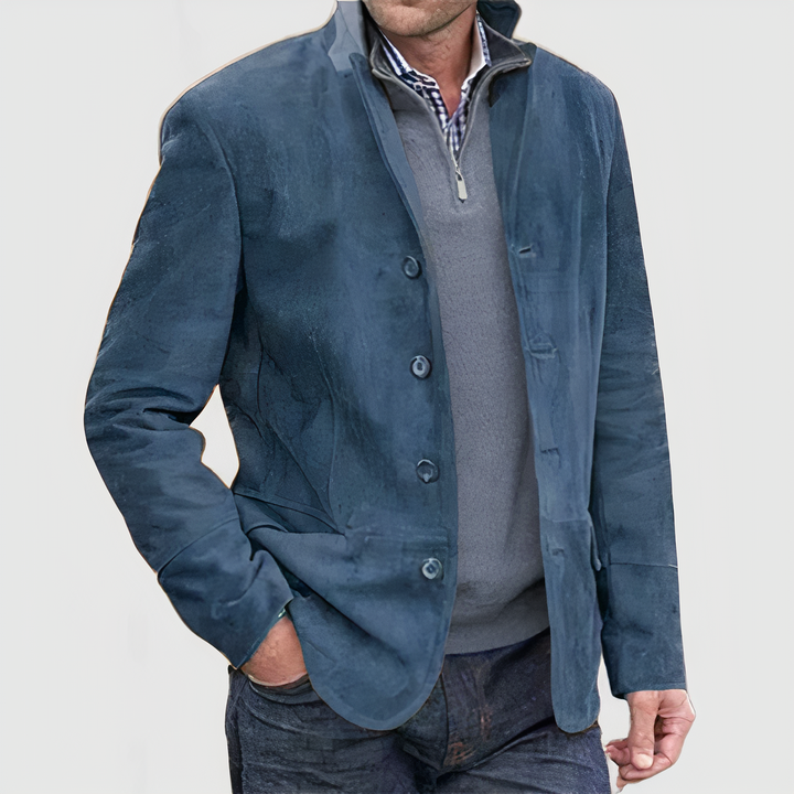 Retro Jacke Mit Knöpfen Damen