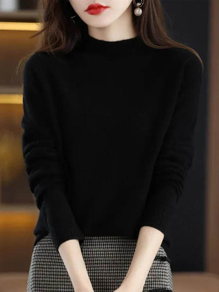 Modischer Damenpullover mit Chic-Design