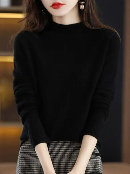 Modischer Damenpullover mit Chic-Design