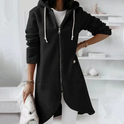 Stylisher Kapuzenpullover Mit Reißverschluss