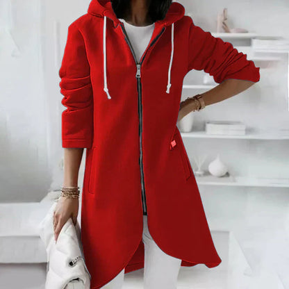 Stylisher Kapuzenpullover Mit Reißverschluss