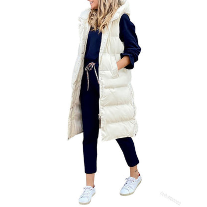Ärmellose Herbstjacke Damen Mode