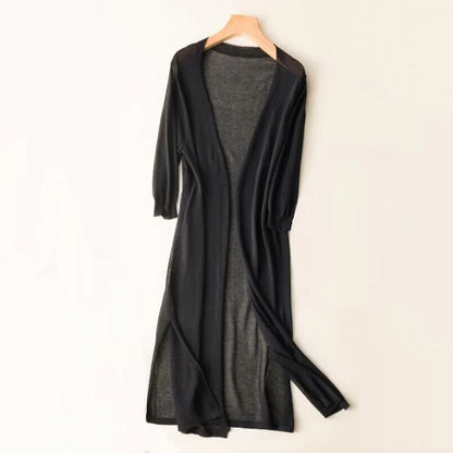 Langer Strickcardigan Damen Alyssa