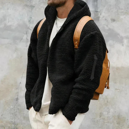 Herren Winterjacke Warm Kuschelig