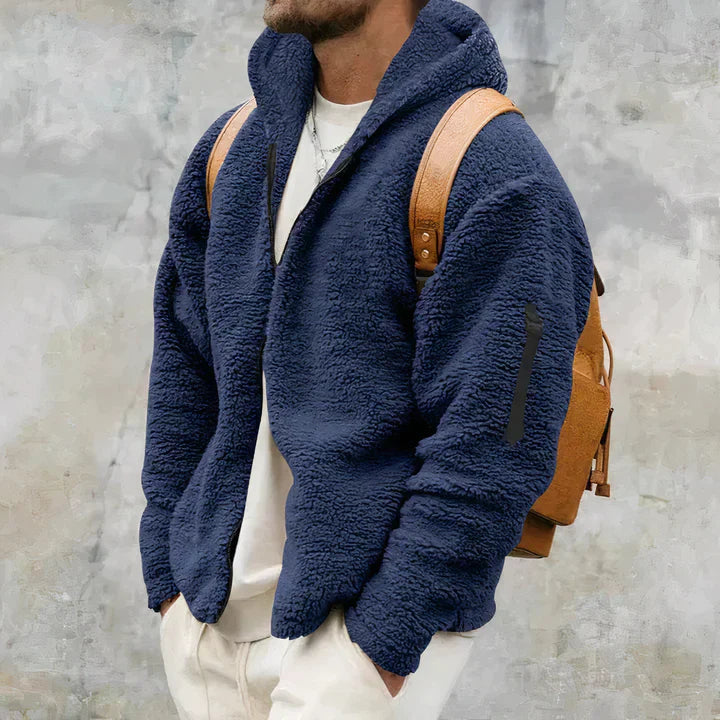 Herren Winterjacke Warm Kuschelig