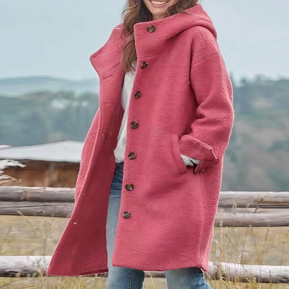 Modischer Wollmantel Frauen Elegant & Hochwertig