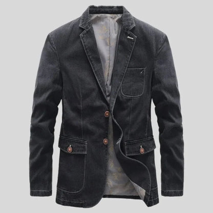 Moderner Denim Blazer Robust