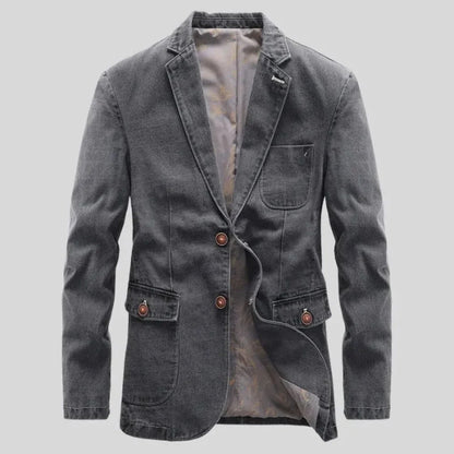 Moderner Denim Blazer Robust