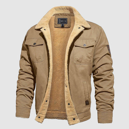 Lederjacke Pilotenstyle Elegant