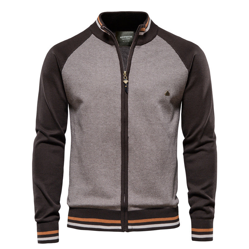 Herren Strickjacke Warm Elegant