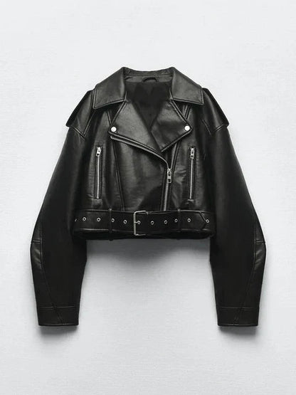 Damen Jacke Ulani Stylish Leder - IdealeKleiden