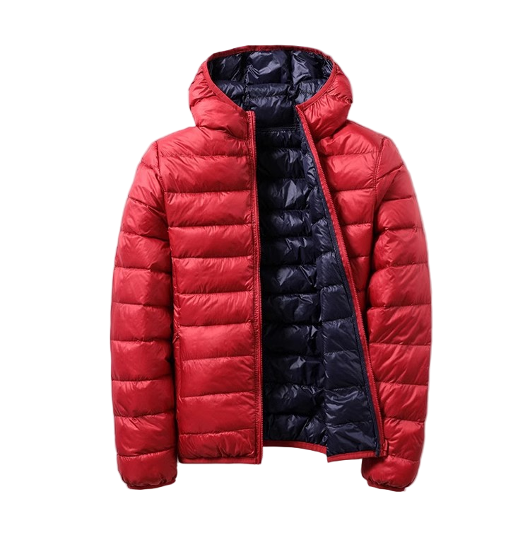 Dünne Frauen Winterjacke Kapuze Puffer Mantel
