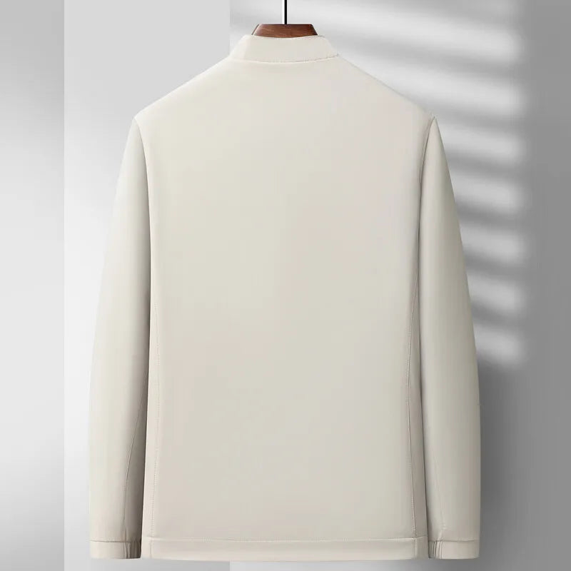 Stylische Bomberjacke Reißverschluss Classic Design - IdealeKleiden