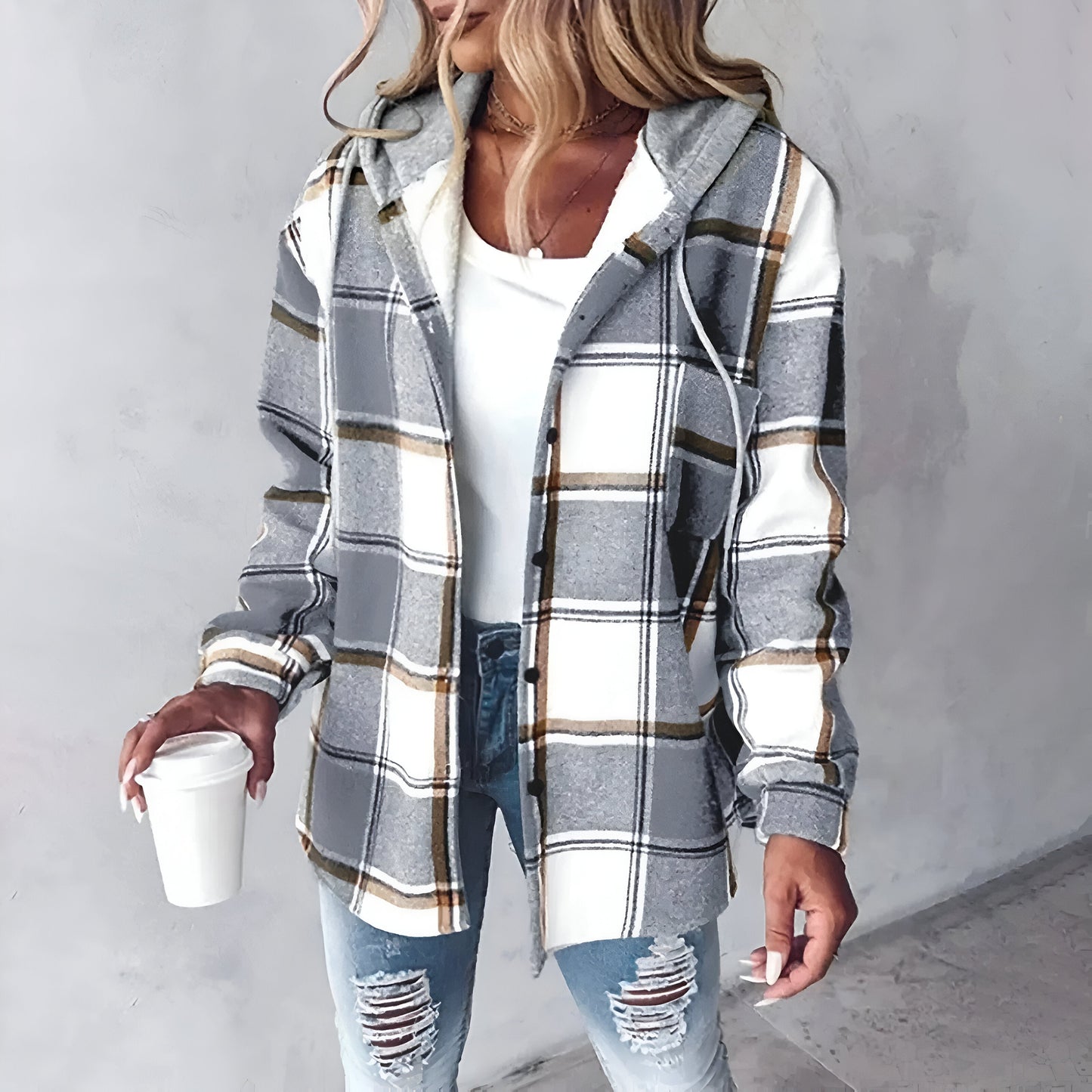 Praktische Outdoor-Jacke Bequem
