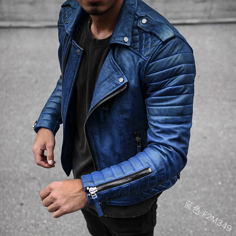 Elegante Lederjacke Taylor Style