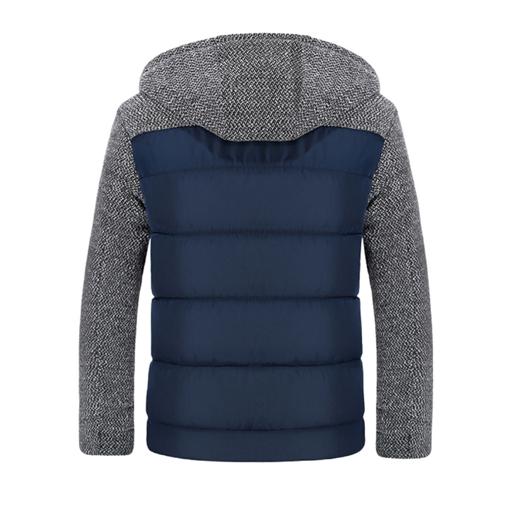 Herbstjacke Gefüttert Mit Kapuze Warm - IdealeKleiden