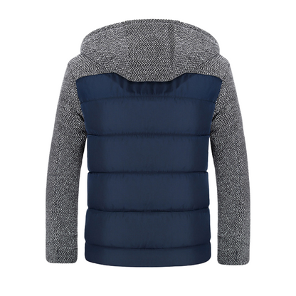 Wintersteppjacke mit Kapuze Modern - IdealeKleiden