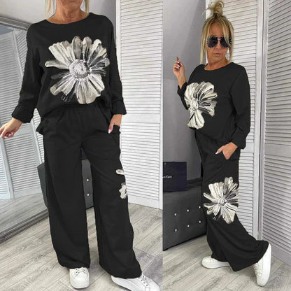 Frühjahr Outfit 2-teilig Elegant Damenschuhe - IdealeKleiden