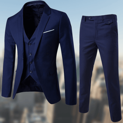 Herren Anzugset Elegante Hose und Jacke Komplett