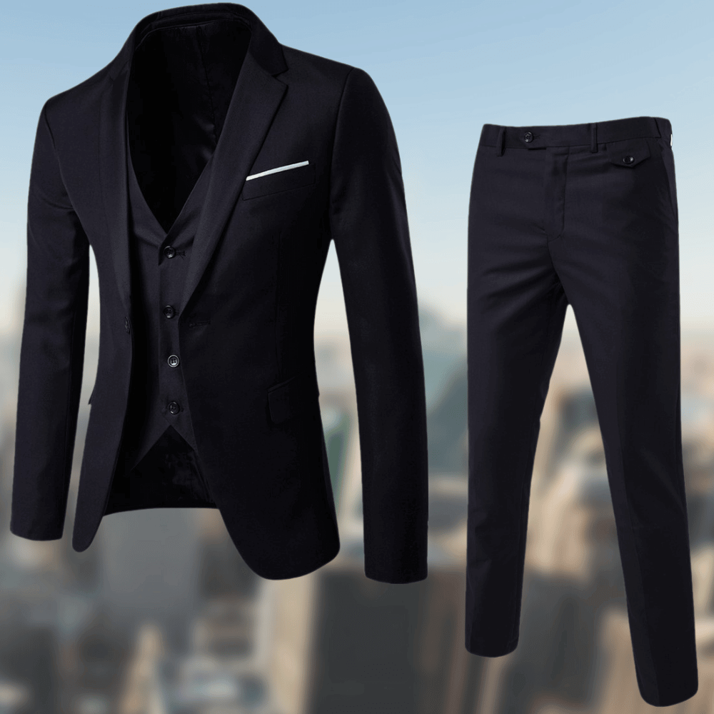 Herren Anzugset Elegante Hose und Jacke Komplett