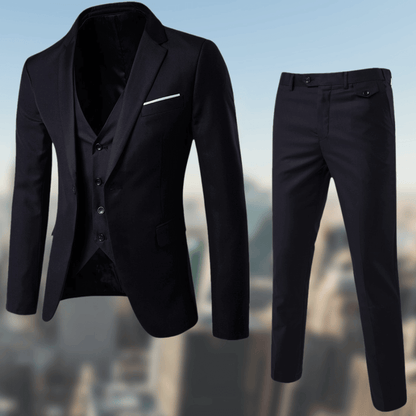 Herren Anzugset Elegante Hose und Jacke Komplett