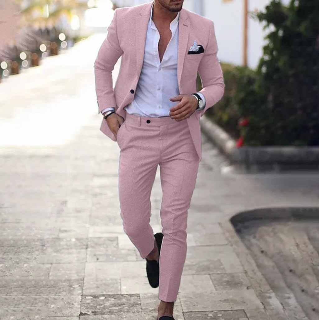 Herren Anzug Zweiteiler Maßanfertigung Blazer Hose
