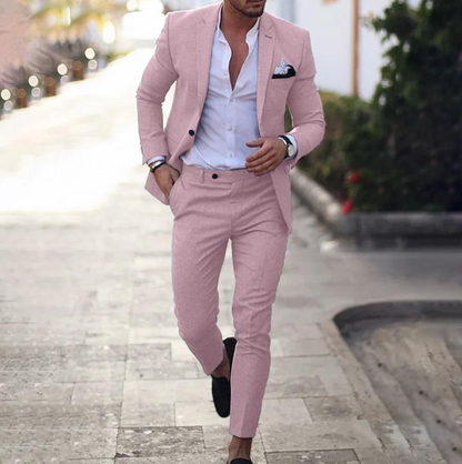 Herren Anzug Zweiteiler Maßanfertigung Blazer Hose