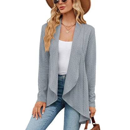 Damen Cardigan Offen Elegant Aurora