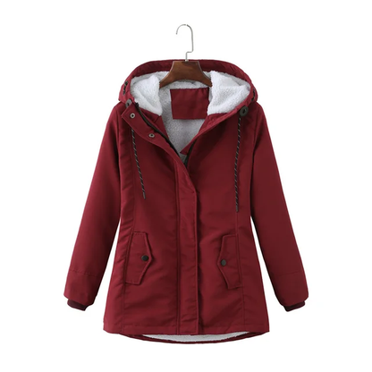 Kapuzenmantel Damen Winter Schick & Zeitlos