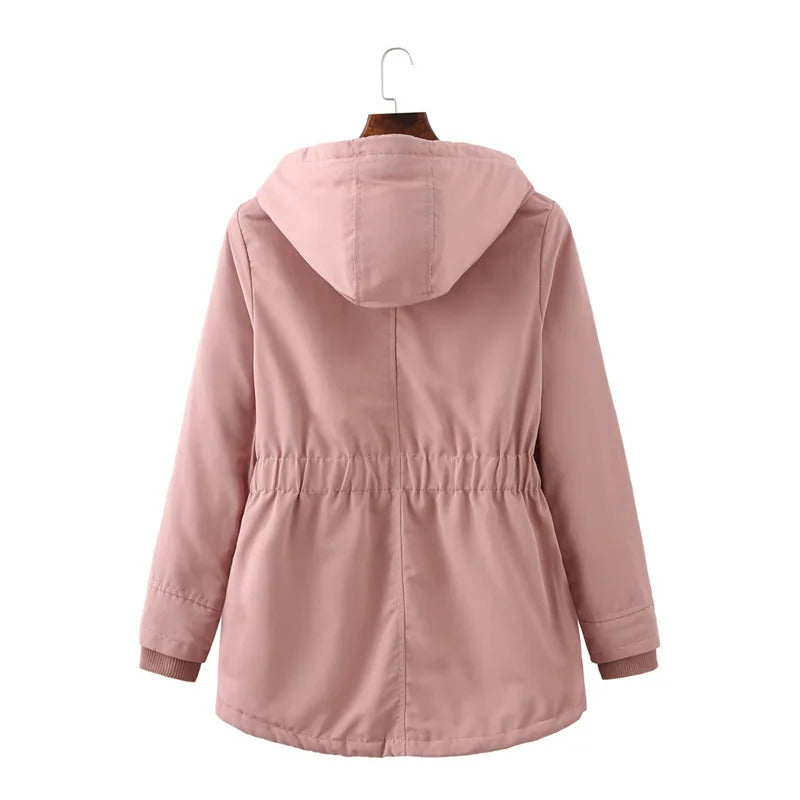 Kapuzenmantel Damen Winter Schick & Zeitlos - IdealeKleiden