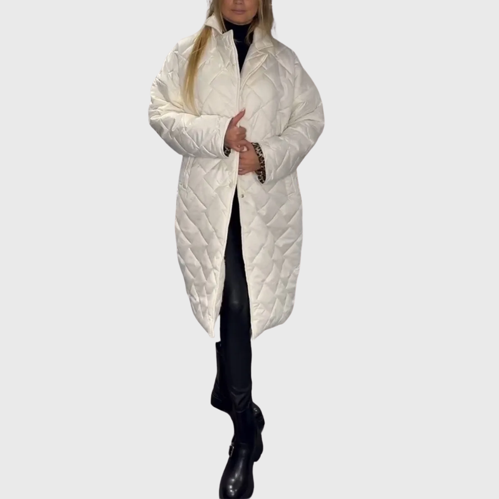 Stylische Damen Winterjacke Warm Gepolstert