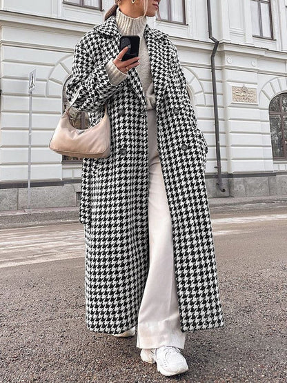 Damen Oversized Wintermantel