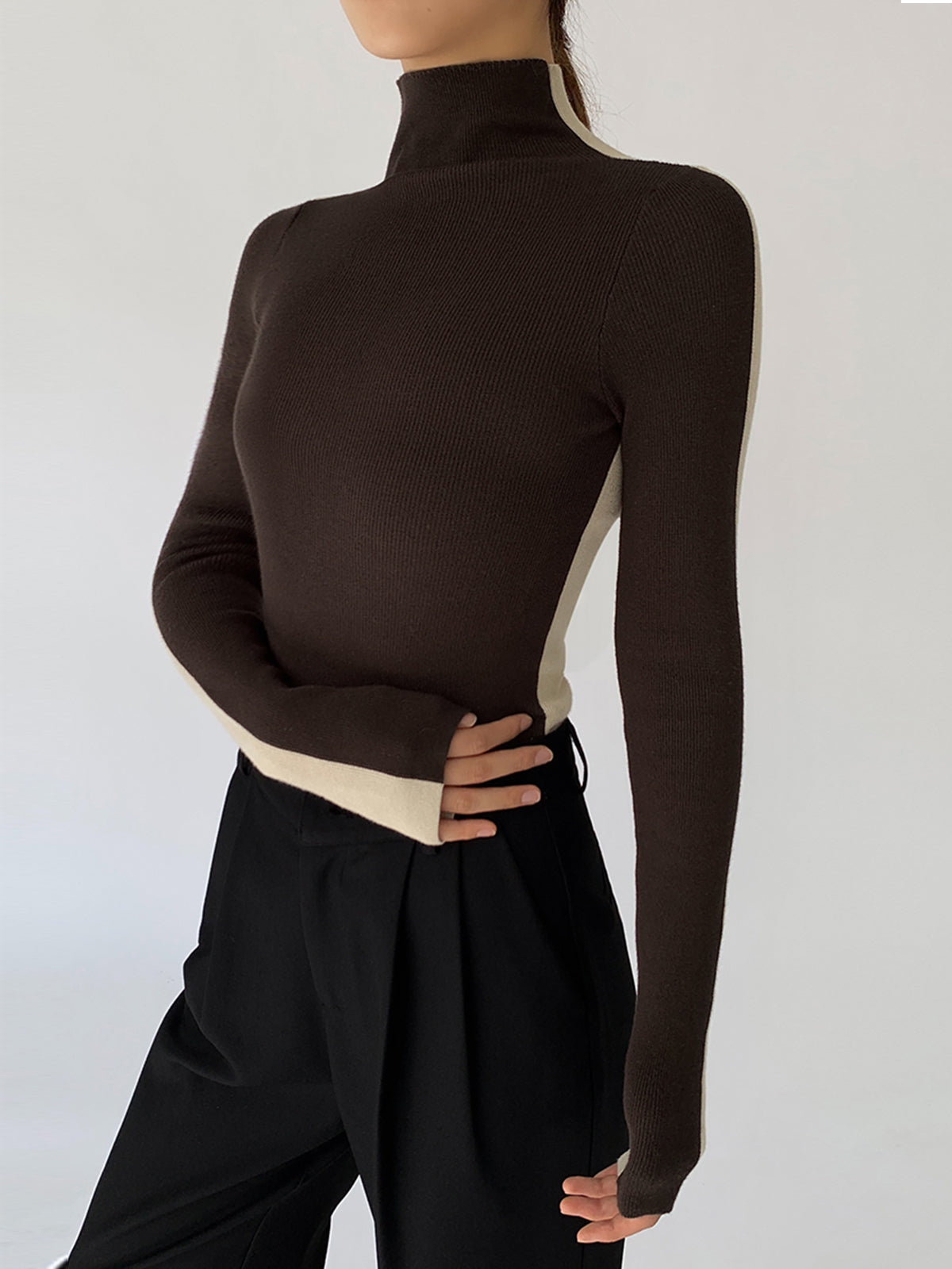 Praktisches Stricktop 2-in-1 Farben