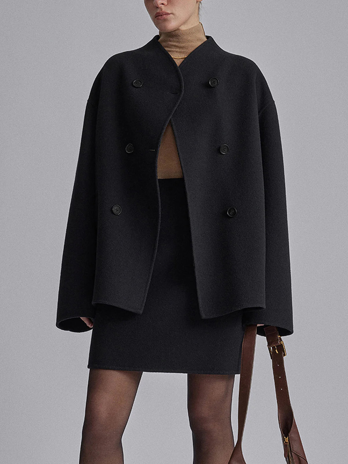 Stylische Button-Down-Jacke Damen