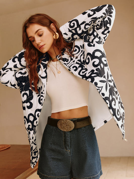 Stylische Bomberjacke Mit Taschen Perfekte Passform - IdealeKleiden